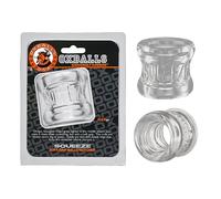Oxballs Squeeze Ball Stretcher Anneau Testicules Transparent