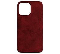 Oxblood Rouge Couleur Victorienne Gothique Moody Minimaliste Coque pour iPhone 13 Pro Max