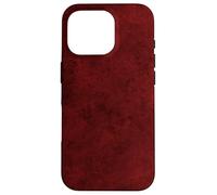 Oxblood Rouge Couleur Victorienne Gothique Moody Minimaliste Coque pour iPhone 16 Pro