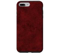 Oxblood Rouge Couleur Victorienne Gothique Moody Minimaliste Coque pour iPhone 7 Plus/8 Plus