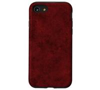 Oxblood Rouge Couleur Victorienne Gothique Moody Minimaliste Coque pour iPhone SE (2020) / 7/8