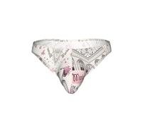 OXbnmm Romantique Paris Papillon Imprimé Doux Hommes Bikini Briefs, Sexy Bulge Pouch Underpants, Stretch Low Rise Male Culotte, Noir , XL