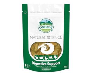 Oxbow Animal Health Natural Science Support digestif Complément Alimentaire à Haute teneur en Fibres pour Lapin et Cochon d'Inde, fabriqué avec du Foin Timothy, Comprend Racine de chicorée, Racine de