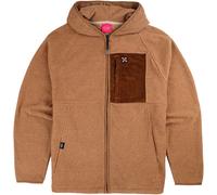 Oxbow - Blouson à capuche décontracté - Path Fullzip Hybrid Jacket Spice Brown Heather pour Homme - Taille L - Marron Marron L