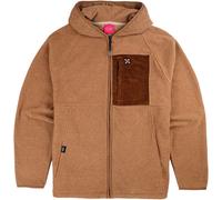 Oxbow - Blouson à capuche décontracté - Path Fullzip Hybrid Jacket Spice Brown Heather pour Homme - Taille XL - Marron Marron XL