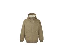 OXBOW Blouson Canvas doublé Sherpa Joao Kaki Hiver 2024 Zippé, avec Capuche