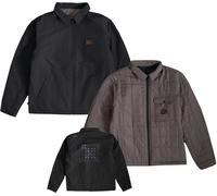 Oxbow - Blouson réversible - Vortex Liam Warr Reversible Jacket Black pour Homme - Taille L - Noir Noir L