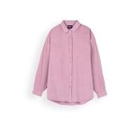 OXBOW Chemise en Coton délavé Domingo Lilas Ete 2025 Manches Longues, Uni