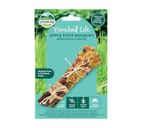 Oxbow Enriched Life Bouquet de Pommes en Forme de bâton - Jouets pour Lapin, Cochon d'Inde, Hamster, Lapin, Chinchilla, Rat, Chinchilla Cage Accessoires, Accessoires pour Cage de Cochon d'Inde