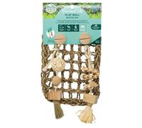 Oxbow Enriched Life Petit Mur de Jeu - Jouets pour Lapins, Jouets pour cochons d'Inde, Hamster, Lapin, Gerbille, Chinchilla, Rat, Accessoires pour Cages aux NACs