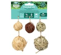 Oxbow Enriched Life A Rouler : Jouets pour Lapins, Jouets pour cochons d'Inde, enrichissement pour Lapin, Gerbille, Cochon d'Inde, Hamster, Lapin, Chinchilla, Rat, Accessoires pour Cages aux NACs