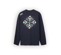 OXBOW Eternal tee-shirt manches longues FLOWERS Hiver 2025 Manches longues, Col rond, Motif sur le dos