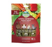 Oxbow - Friandises pour lapins, cochons d'Inde, chinchillas goût VÉGÉTAUX 60 g