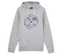 OXBOW P0SAVIOR Sweat à Capuche enfilable Graphique Gris Chiné