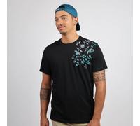 OXBOW P0TASTA Tee-Shirt Manches Courtes imprimé épaule Noir