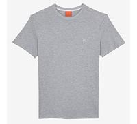 OXBOW P0TEBAZ Tee-Shirt Manches Courtes col Rond uni Gris Chiné