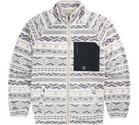 Oxbow - Polaire zippée imprimée - Fullzip Polar Fleece Ivory pour Homme - Taille L - Beige Beige L