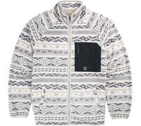 Oxbow - Polaire zippée imprimée - Fullzip Polar Fleece Ivory pour Homme - Taille M - Beige Beige M