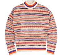 Oxbow - Pull à col montant - Striped Jacquard Sweater Multicolore pour Femme - Taille S - Orange Orange S