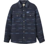 Oxbow - Sur-chemise à motif - Nightfall Jacquard Overshirt Deep Marine pour Homme en Laine - Taille M - Navy Navy M