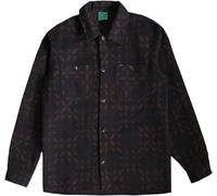 Oxbow - Sur-chemise en laine/polyester - Vortex Liam Warr Overshirt Black pour Homme en Laine - Taille L - Noir Noir L
