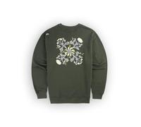OXBOW Sweat col Rond Floral Hiver 2025 Motif sur Le Dos, Col Rond, sans Capuche