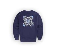 OXBOW Sweat col Rond Floral Hiver 2025 Motif sur Le Dos, Col Rond, sans Capuche