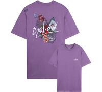 Oxbow - T-shirt en coton biologique - Hellflo Tee M Purple pour Homme en Coton - Taille S - Violet Violet S