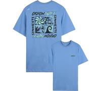 Oxbow - T-shirt en jersey épais - Syndicate Tee M Lavender pour Homme en Coton - Taille M - Bleu Bleu M