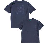 Oxbow - Tee-shirt en coton biologique - Eclipse Liam Warr LS Tee Dusk pour Homme en Coton - Taille S - Navy Navy S
