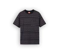 OXBOW Tee-shirt jacquard LINEUP Hiver 2025 Manches courtes, Col rond, Allover