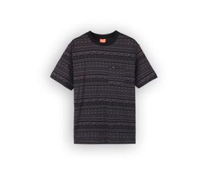OXBOW Tee-shirt jacquard LINEUP Hiver 2025 Manches courtes, Col rond, Allover