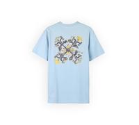 OXBOW Tee-shirt manches courtes coton bio FLORAL Hiver 2025 Manches courtes, Motif sur le dos, Col rond