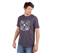 OXBOW Tee-shirt manches courtes graphique TWIN Hiver 2024 Col rond, Manches courtes, Motif sur l'avant