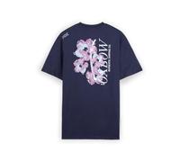 OXBOW Tee-Shirt Manches Courtes Pixelate Ete 2026 Manches Courtes, Col Rond, Motif sur Le Dos