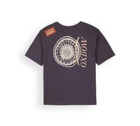OXBOW Tee-Shirt Manches Courtes TIBO Volcano Ete 2025 Manches Courtes, Col Rond, Motif sur l'avant