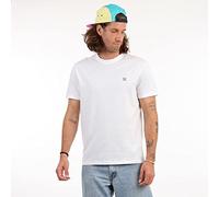 OXBOW Tee shirt uni 4flo brodé poitrine TEBAZ Essentials Hiver 2026 Manches courtes, Col rond, Uni