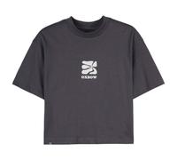 Oxbow - Women's Retroflo Crop Top - T-shirt - L - caviar