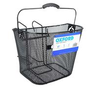 Oxford Models Panier avant vélo OXC Mesh Noir, fixation crochet, TU