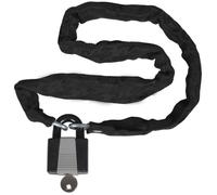 OXC serrure à chaîne Chain 6 acier 900 x 6 mm noir en 2 parties