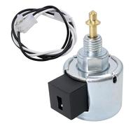 OXCANO 846639 Kit solénoïde d'arrêt de carburant de rechange pour pelouse et équipement de jardin Moteur tondeuse à gazon/tracteur, solénoïde d'arrêt de carburant compatible avec John Deere Craftsman