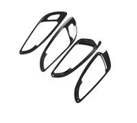 Oxektgb Intérieur Automobile Pour Chevrolet Pour Equinox, Ensemble De 4 Poignées De Porte Intérieures En Acier Inoxydable, Accessoires Automobiles(Black)