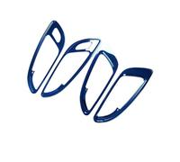 Oxektgb Intérieur Automobile Pour Chevrolet Pour Equinox, Ensemble De 4 Poignées De Porte Intérieures En Acier Inoxydable, Accessoires Automobiles(Blue)