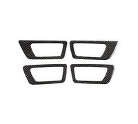 Oxektgb Intérieur Automobile Pour Toyota Pour Highlander 2015-2018 Garniture Intérieure De Poignée De Porte En Fibre De Carbone