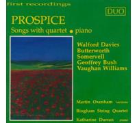 Oxenham, Martin - Prospice: Songs with String Quartet [Import]