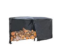 Oxeo Bâche de Protection pour abri à bûches - Spéciale Serre bûches - 245x46x112cm - Résistante et imperméable