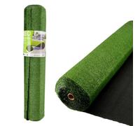 Oxeo Gazon synthétique Artificiel Rouleau 8m2-750g/m2 - Épaisseur 1cm - Pelouse synthétique Balcon, terrasse, Patio - Effet Naturel
