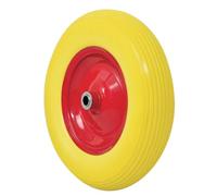 Roue de brouette increvable diamètre 385mm - 4.80-4.0-8 jante acier - 150kg
