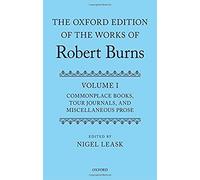 Oxf Ed Works Robert Burns Vol 1 Oewrb C