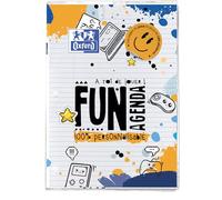 Oxford, 1 Agenda Journalier Personnalisable Fun - Août 2025 à Sept 2026 - Compatible avec Smartphone - Format 12 x 17 cm